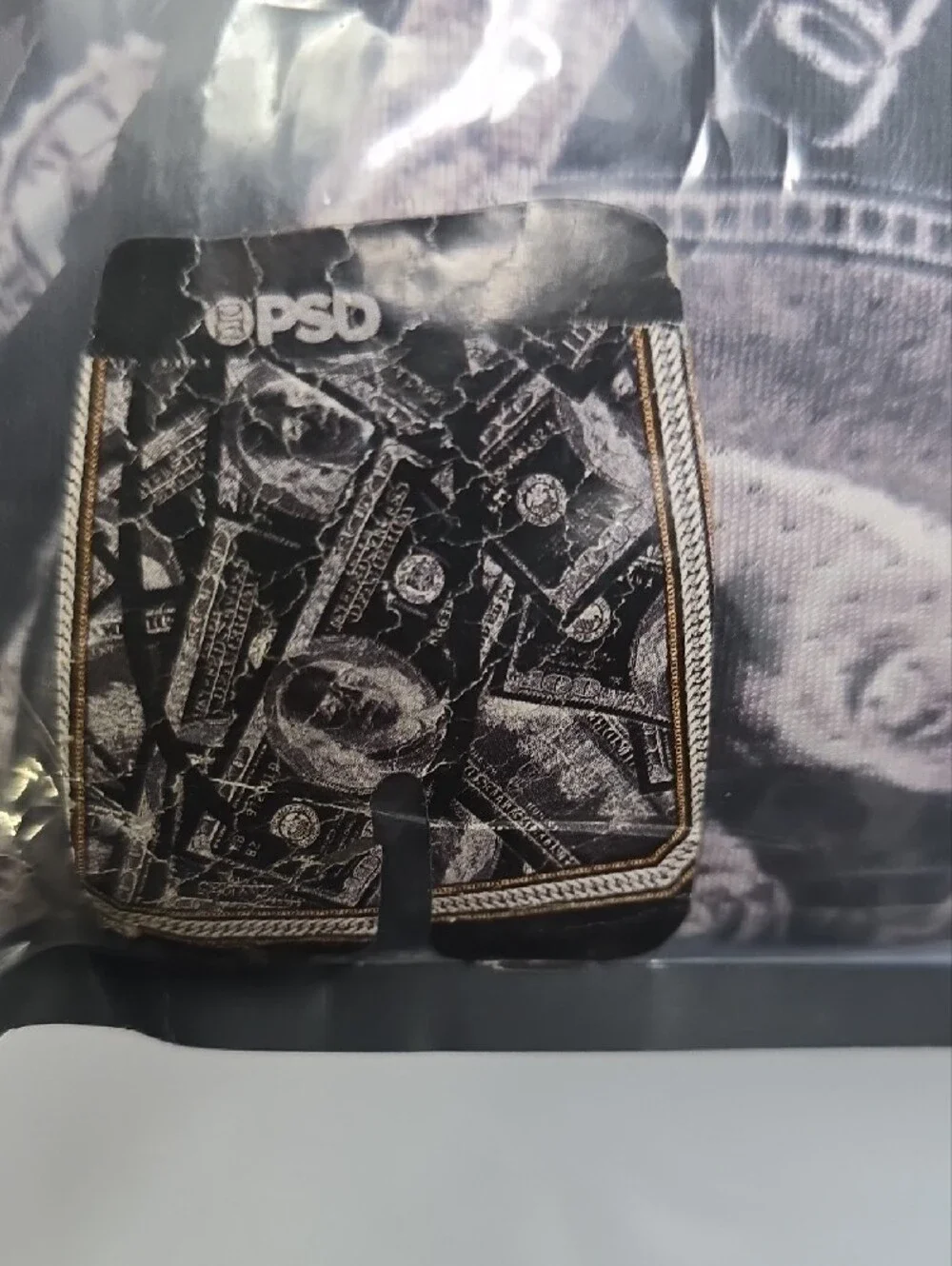 PSD Men’s Black & White Money Print Boxer Briefs